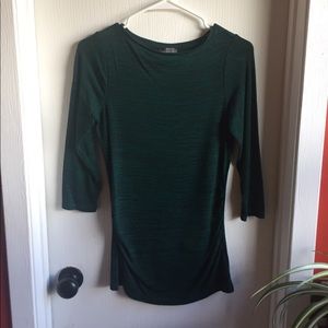 Forrest Green Long Blouse